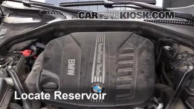 2014 BMW 535d xDrive 3.0L 6 Cyl. Turbo Diesel Liquide essuie-glace Ajouter du liquide